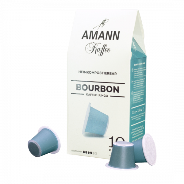 amann bourbon kaffee lungo капсули 10бр.
